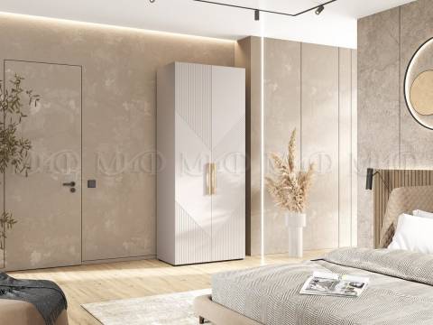 Шкаф 2-х створчатый (900) Ирис Кашемир