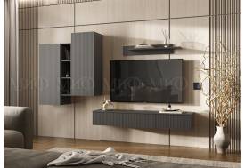 Гостиная навесная Оскар Графит