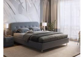 Кровать 1800 Лео графит