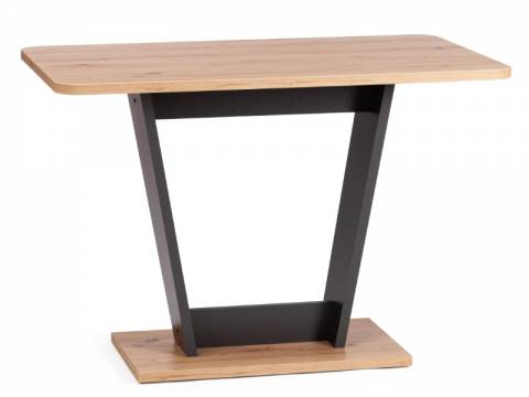 Стол обеденный TIBI нераздвижной Дуб артисан/Графит