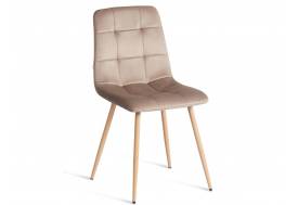 Стул Chilly mod. JSC-220 бежевый/натуральный
