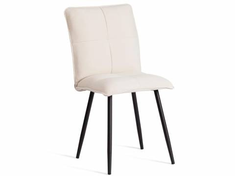 Стул обеденный Sweet LT флок молочный