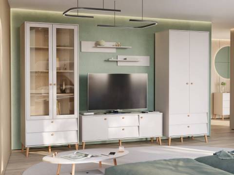 Гостиная Афина Кашемир серый