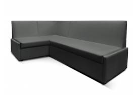 Угловой диван Призма ровная спинка с коробом вивальди 34