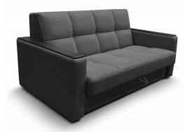 Диван Рэй 1600х2000 Клетка с прямыми подлокотниками с МДФ вивальди 34