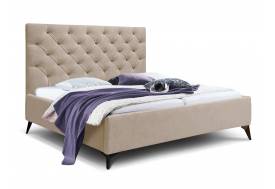 Кровать Фрейм 1200 Каретная стяжка высокие ножки без подъема вивальди 3