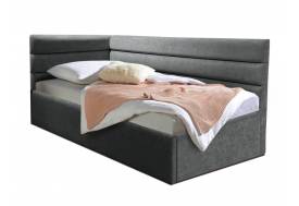 Кровать подростковая правая 800 Фрейм Модерн без подъема вивальди 34