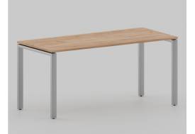 Стол с эффектом парения Лофт П-образные опоры серые ЛО.Кпп_7 700х1600 мм