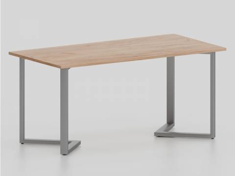 Стол У-образные опоры серые ЛО.КУ-6 600х1800 мм