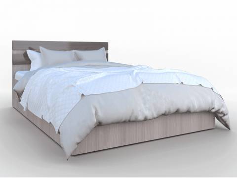 Кровать Трио 1400 ортопед с подъемом Серебряный орех