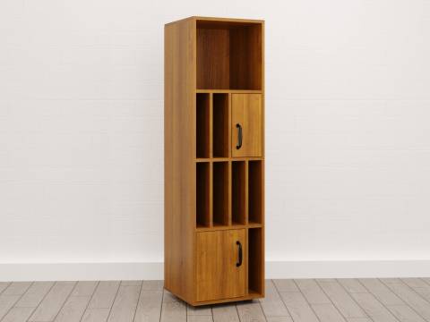 Стеллаж узкий малый (С-11) Soft однотонный