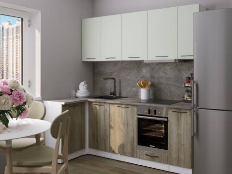 Кухонный гарнитур Анхель прайм 400 1100х2000 мм