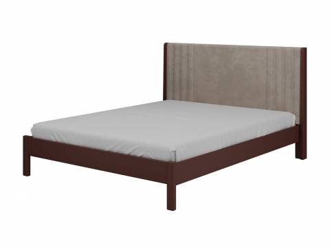 Кровать Нортан 1400 Орех/светло-серый