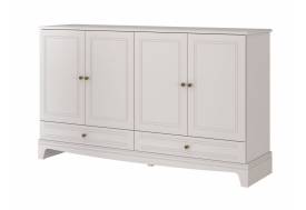 Комод 4 двери 2 ящика Лорето Льняной