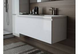 Тумба с раковиной справа Dallas Luxe 1150 навесная 1 длинный ящик