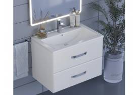 Тумба с раковиной Uperwood Foster белая 70 см