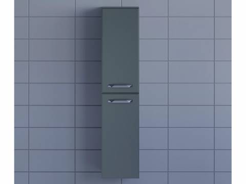 Шкаф-пенал Uperwood Foster подвесной серый графит