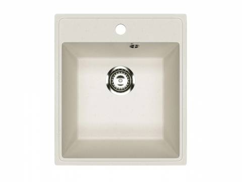 Кухонная мойка Uperwood ECON UPD-404-001 белая матовая