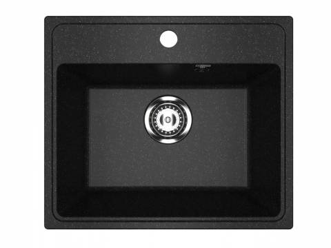 Кухонная мойка Uperwood ECON UPD-408-004 черная матовая