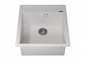 Кухонная мойка Uperwood Quartz UPD-07-01 белая матовая