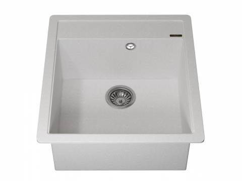 Кухонная мойка Uperwood Quartz UPD-07-01 белая матовая