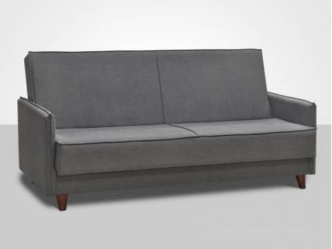 Диван Лайт 1 Мира графит