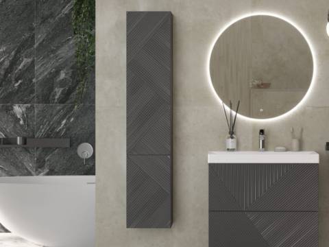 Шкаф Edge 350 навесной графит