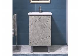 Тумба Geometry 500-0-2 Como бетон