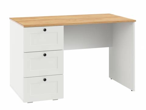 Стол письменный 12.159 Остин Белый шагрень