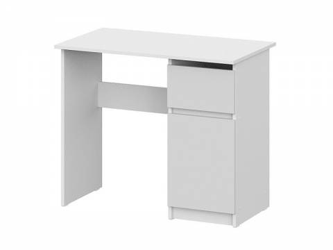 Стол письменный 900 Денвер Белый