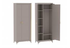 Шкаф для одежды 2-дверный Сиде Мокко