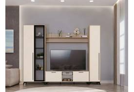 Гостиная Ева №С-3 дуб экспрессив песочный/сати