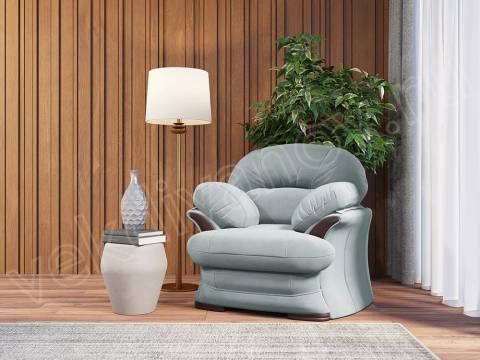 Кресло Квин 6 Newtone aqua blue