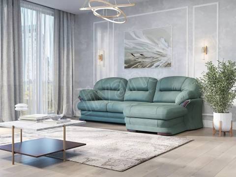 Угловой диван малый Квин 6 Ultra Olive УМД