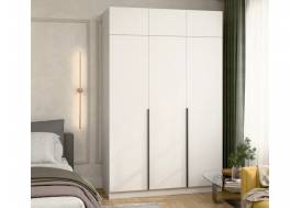 Шкаф 3-хстворчатый с ящиками и антресолью и доводчиками Сити