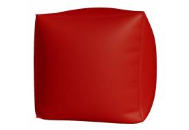 Пуфик Куб Макси красный