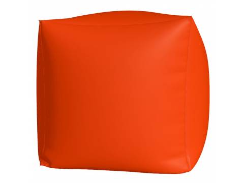 Пуфик Куб Макси оранжевый люмин