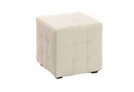 Пуф Тип 1 кожзам бежевый