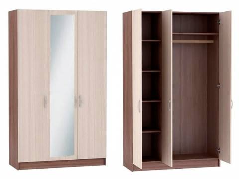 Шкаф 3-х створчатый Басса ШК 553