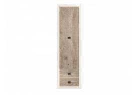 Шкаф REG1D2S Коен Ясень Снежный
