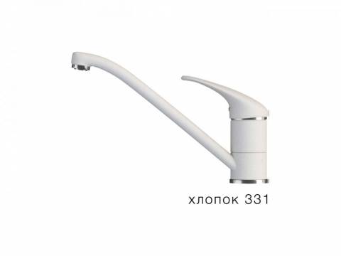 Смеситель для кухни низкий Эко Polygran Хлопок 331