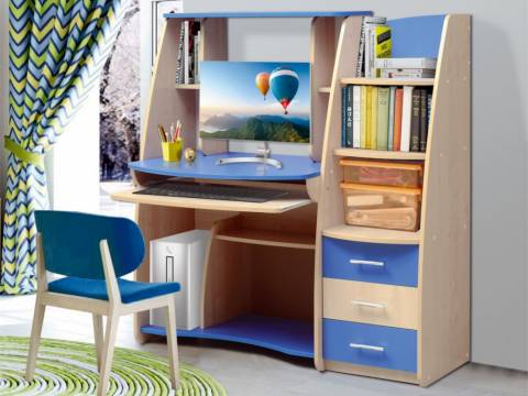 Стол компьютерный №1 лдсп