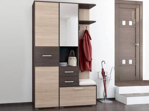 Прихожая Танго 1 с зеркалом