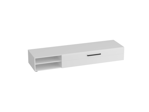 Тумба 1750 Кёльн Белый Аляска/ Белый глянец