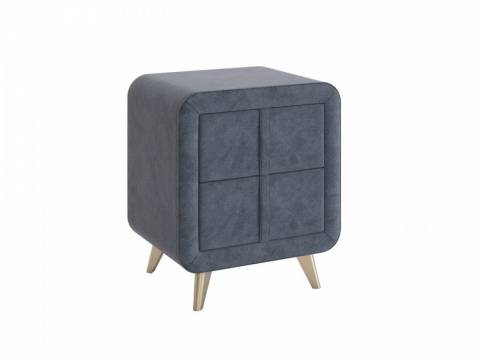 Тумба прикроватная Софи 2 велюр топаз