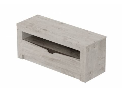 Тумба ТВ с ящиком Соренто Дуб бонифаций/кофе структурный матовый