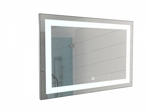 Зеркало Эвен Even 100 alum с подсветкой Sansa